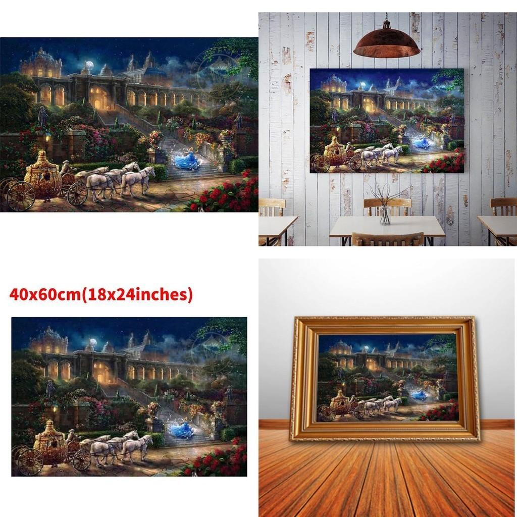 Холст Принцесса Русалка Настенное Искусство Современная Сказка Декор Детской Комнаты Живопись