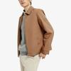 Tommy Hilfiger Solid Color Minimalist Zip Collar Jacket Men jackets Dark-Khaki MW28989-GW8