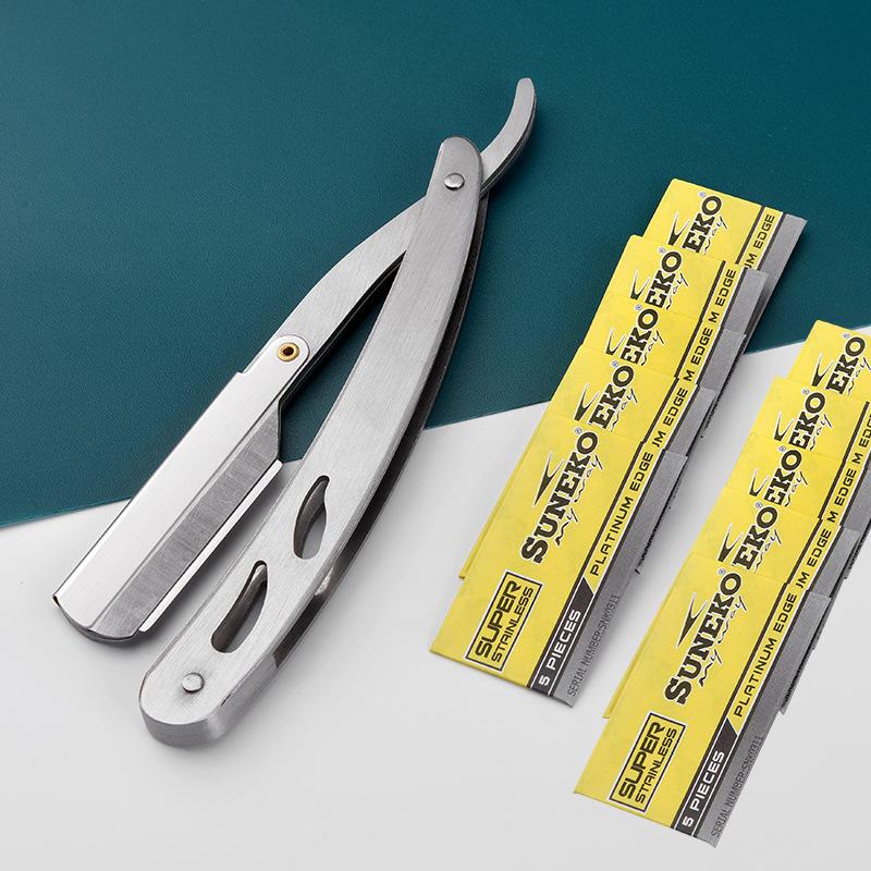 Old Razor 1PCS Manual Men's Razor Shaving Razor Barber Razor Shaving Face Trimming Eyebrow Shaving