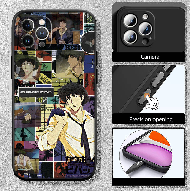 MH33 Cowboy Bebop Case for Samsung A06 A35 A25 A24 A15 A05S A05 M55 M35 M15 A02 A12 A13 A10 A16 A20 A30 A22 A31 A32 A33 A42 A50