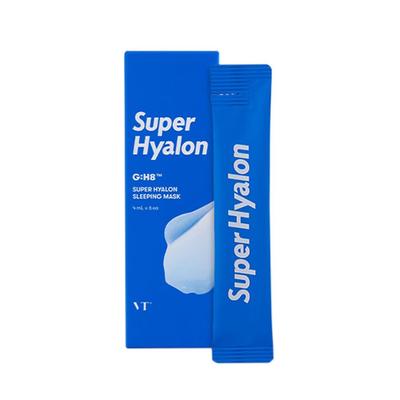 Корея Super Hyalon Ночная маска 4 мл 6 упаковок Тонус Отбеливание Отбеливание