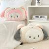 Нетоксичная Плюшевая Игрушка Sanrio My Melody Pochacco Превращается в Белого Медведя Удобная Набитая Подушка-Одеяло для Спины Аниме Рождественские Подарки