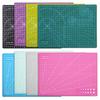 A4 Double-Sided Colored Cutting Mat for Paper, Engraving, Model Clay, and Rubber Stamps