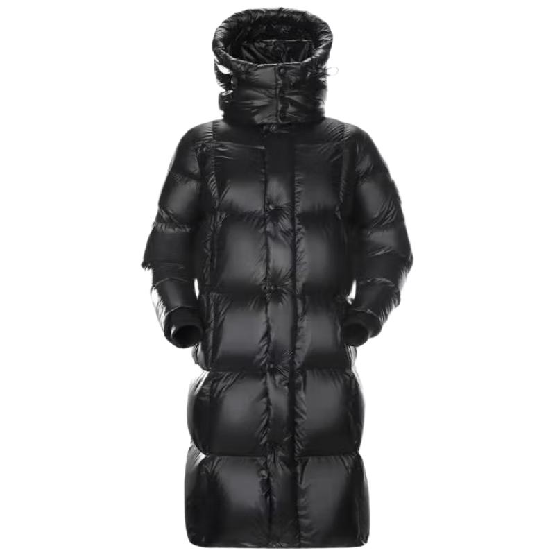 Camel Водоотталкивающая парка на длинном утином пуху для улицы 2024