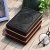 A6 Retro Style Pocket Type Mini Notebook Cute Compact Portable Hard Shell PU Leather Note Book School Supplies Office Diary