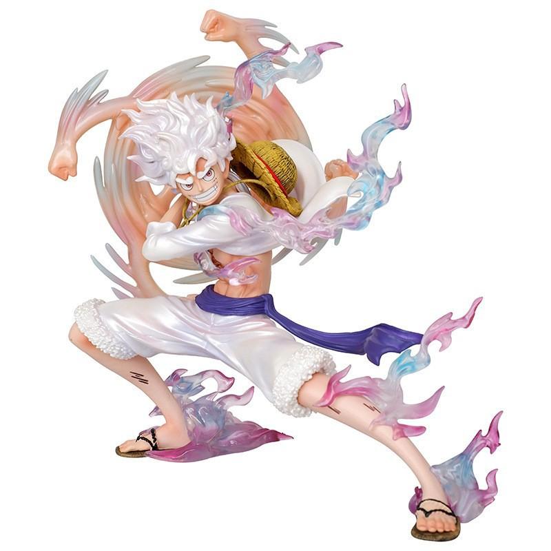 Фигурка Луффи Gear 5 Ника One Piece Аниме Статуэтка Декор для стола Подарок для мальчиков Коллекционеров