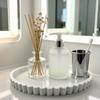 Wavy Edge Modern Decorative Tray Round Shape Multifunctional Tray New Storage Tray  Coffee Table