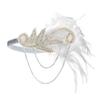 Masquerade Party Hair Accessories Feather Headwear Korean Style Headband Sequin Hair Band