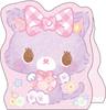 Sanrio Message Card Mukuru Dreamy Heart Jewelry P 7467 CD17-1