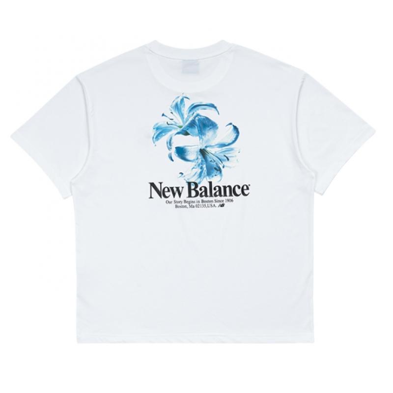 New Balance Футболка Uni Frozen Flower с короткими рукавами Nbnef31713 10
