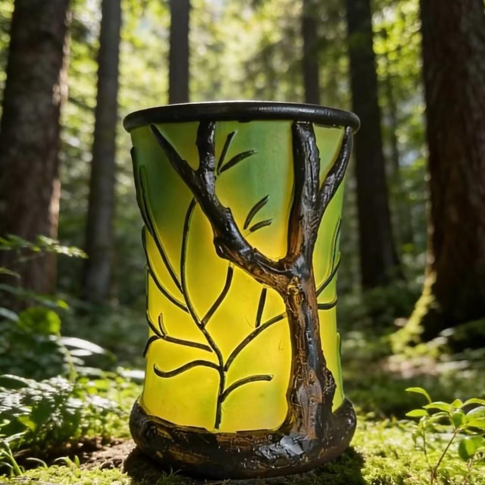 Forests Nature-Inspired Nature Ambient Lamp Resin Tree Desk Lamp  for Bedroom & Living Room Decor