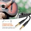 6.35mm Conversion Cable, CableCreation Balanced Cable, 6.35mm 1/4" TRS to 6.35mm 1/4" TRS Balanced Stereo Audio Cable, Male to Male (M-M), 6.35mm Conv