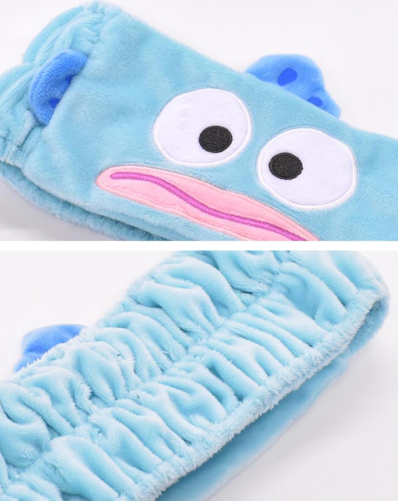 Повязка на голову персонажа Sanrio, тюрбан для волос, широкая, для умывания, Hello Kitty SR-5537259KT