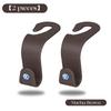 XMZSA1 Car Seat Headrest Hook For Volkswagen VW Scirocco Jetta Beetle Golf 4 5 6 mk8 Passat Polo B5 Tiguan Backrest Hanger Storage Hook