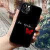 Чехол для телефона «Бабочка Любовь Красивый» для Apple iPhone 16 15 14 13 12 11 Pro Max XR XS Max 7 8 Plus SE2 Задняя крышка Силиконовые чехлы