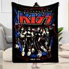 Kiss Band Rock Legends Blanket Soft Warm Cozy Perfect for Couch Picnics Bed All-Season Use Digital Print Birthday Christmas Gift Blanket