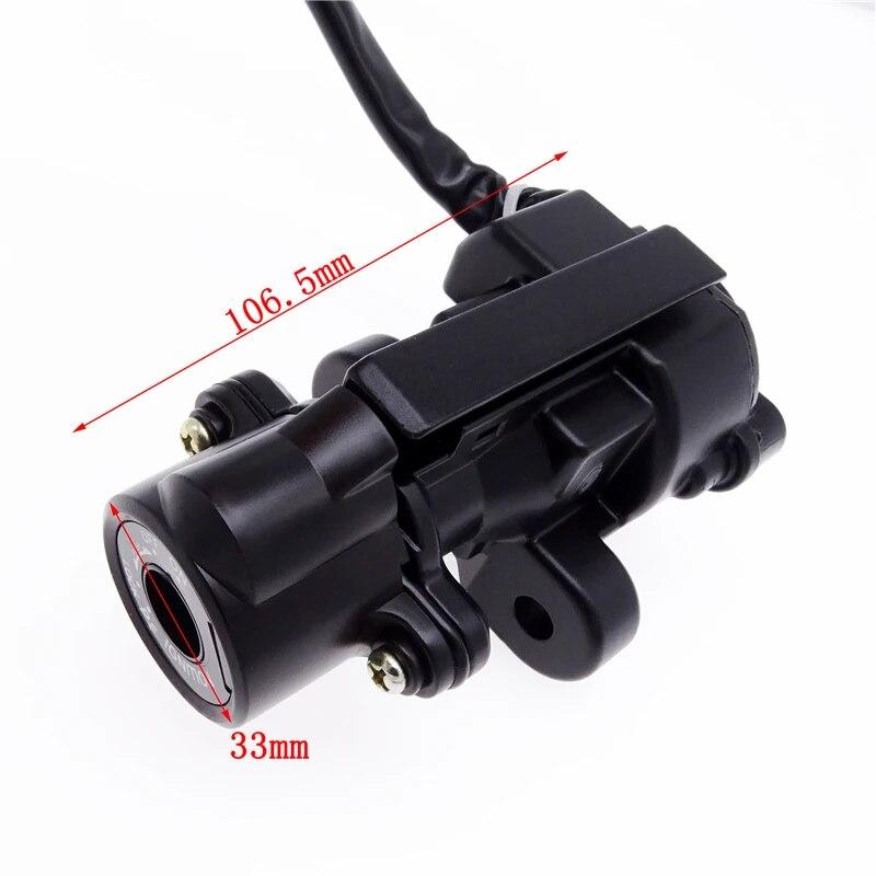 Замок зажигания мотоцикла с комплектом ключей для Suzuki GSXR 600/750 GSXR600 GSXR750 2006-2016 GSXR1000 GSXR 1000 2005-2017