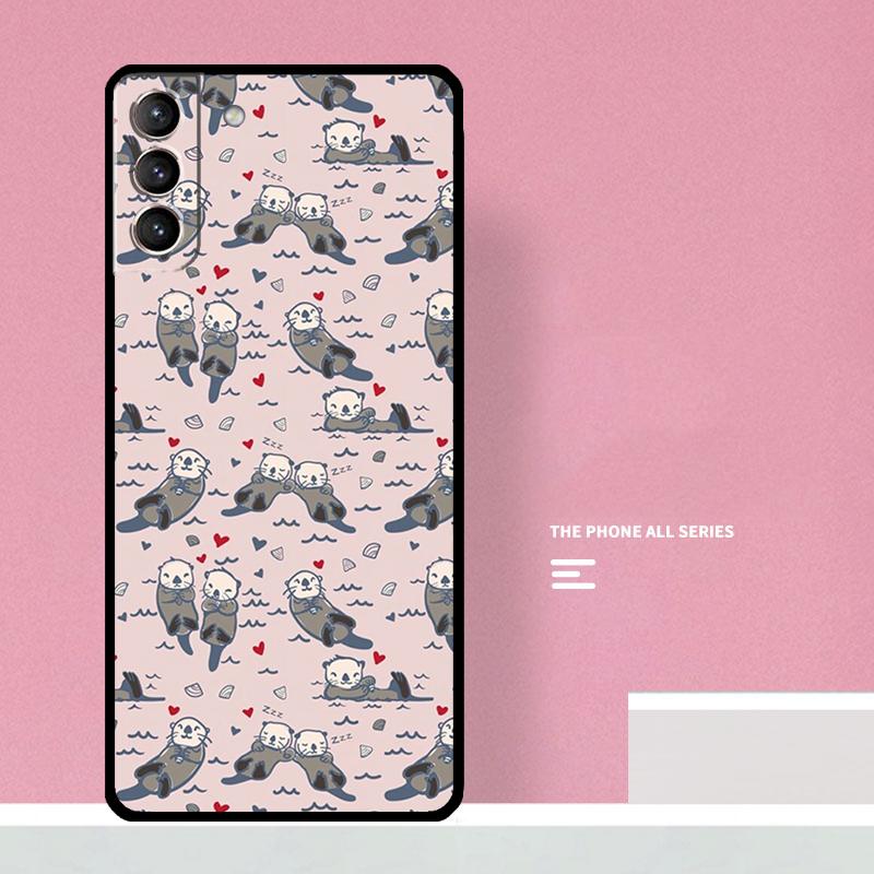 Чехол для телефона с рисунком морской выдры для Samsung Galaxy S26 S23 Ultra S20 S21 S22 S24 S25 Plus S10 S25 FE Чехол Coque