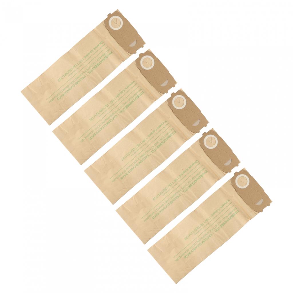 Запчасти для пылесоса 5*Мешки для пыли Подходят для+VK 118 119 120 121 122