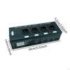 Удлинитель кабеля 4-канальный XLR Snake Combo Port Converter Портативный Ethernet Drop Box для