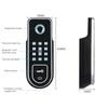 Bluetooth Tuya App Fingerprint Smart Door Lock Gate Password RFID Card Rim Bolt Lock Electronic Door Lock