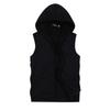 Men's Slim Fit Hooded Sleeveless Vest - Spring/Autumn, Plus Size, Lightweight Fitness Cardigan