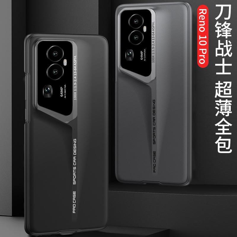 Новый чехол для мобильного телефона OPPO Reno11 Pro, металлический объектив, полное покрытие, матовый, защитный чехол Reno11, защищающий от падений