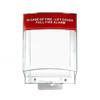 Wall Mounted Alarm Pull Station Cover Clear Housing Safety protective cover  Shopping Malls