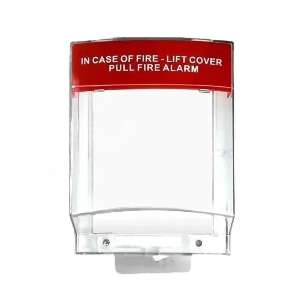 Wall Mounted Alarm Pull Station Cover Clear Housing Safety protective cover Shopping Malls