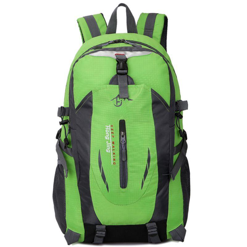 Large 40l Waterproof Travel Rucksack Outdoor Hiking Camping Backpack With Breathable Padded Straps