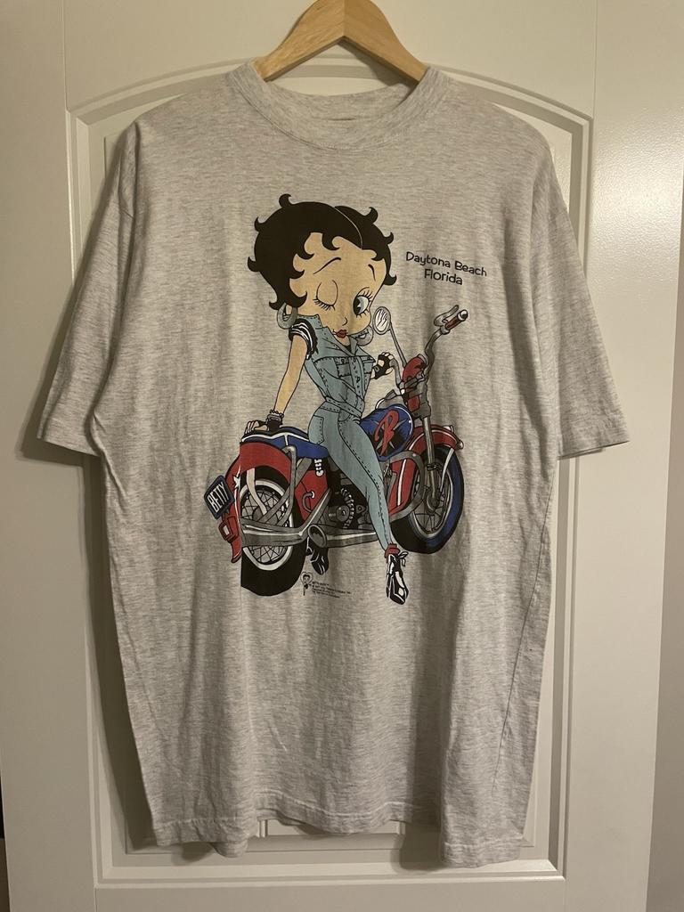 Vintage Biker Betty Boop T Shirt Size Xl Unisex T-Shirt