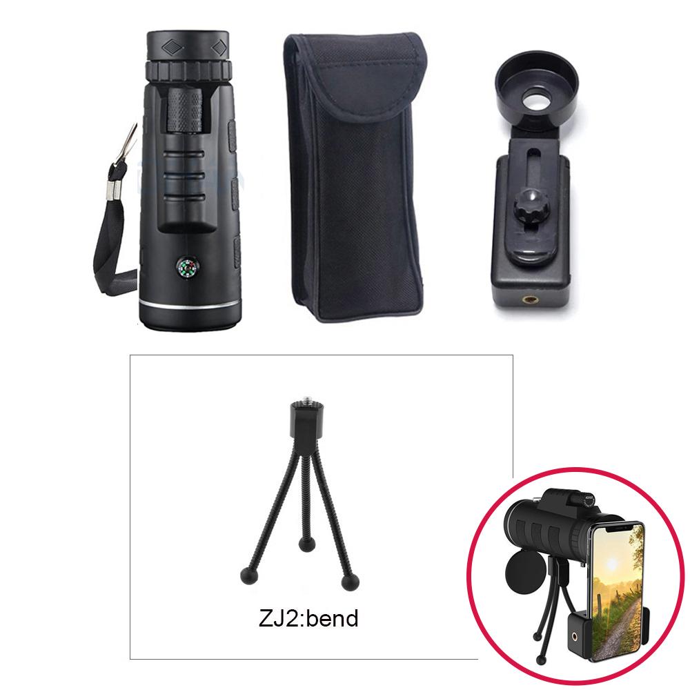 40X60 Zoom Telescope Phone Camera Lens telefon Monocular Mobile Lens для iPhone Samsung Redmi 7 Huawei сотовый телефон