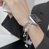 Для Apple Watch Chain Link Strap Ultra 2 49 38 44 41 45 мм для iWatch Series 9 8 7 6 5 SE 4 3 Подвеска браслет с бусинами ремешок для часов