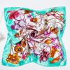 Korean Version Of Flight Attendant Silk Scarf Small Square Scarf Fashion Versatile Bag Accessories Professional Scarf Thin Gift Scarf 60 Size