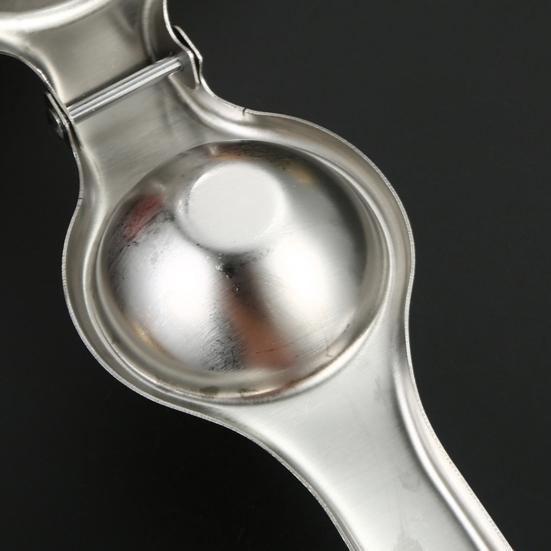 Пресс для лимона из нержавеющей стали Сверхпрочный ручной пресс для цитрусовых для лайма, апельсина, коктейлей с текилой, соковыжималка-процессор для лимона и лайма с эргономичной ручкой