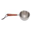Mini Butter Warmer Pan Stainless Steel Quick Oil Warmer Pot Deepen Bottom Small Milk Pot L 200x57x53mm 7.9x2.2x2.1in