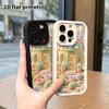 Phone Case: 2D Flat, Fits iPhone 18 17 16 15 14 13 12Pro Protective Case, Dessert Bakery Theme, Perfect Christmas and Halloween Holiday Gift