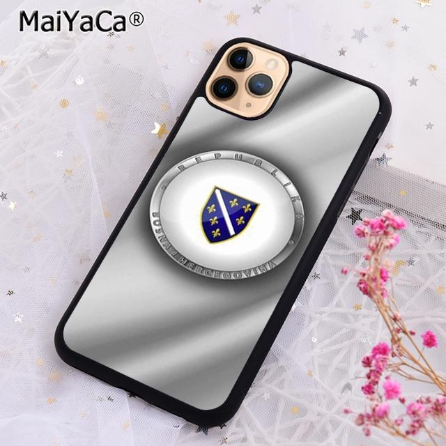 Чехол для телефона Сердце Боснии и Герцеговины Для iPhone 16 15 14 plus XR XS 11 12 13 pro max Чехол-накладка coque
