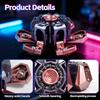 Креативный EDC ручной спиннер игрушка для снятия стресса DIY вращающийся гироскоп на кончике пальца спиннер фиджет игрушки для детей взрослых подарки на день рождения