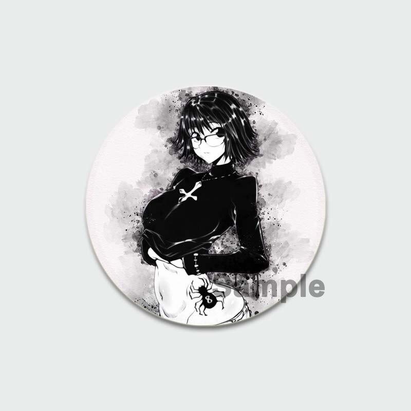 58 мм милая брошь для девочек в стиле аниме 58 мм круглая булавка косплей мультяшные значки для одежды украшение на рюкзак модные ювелирные аксессуары подарки