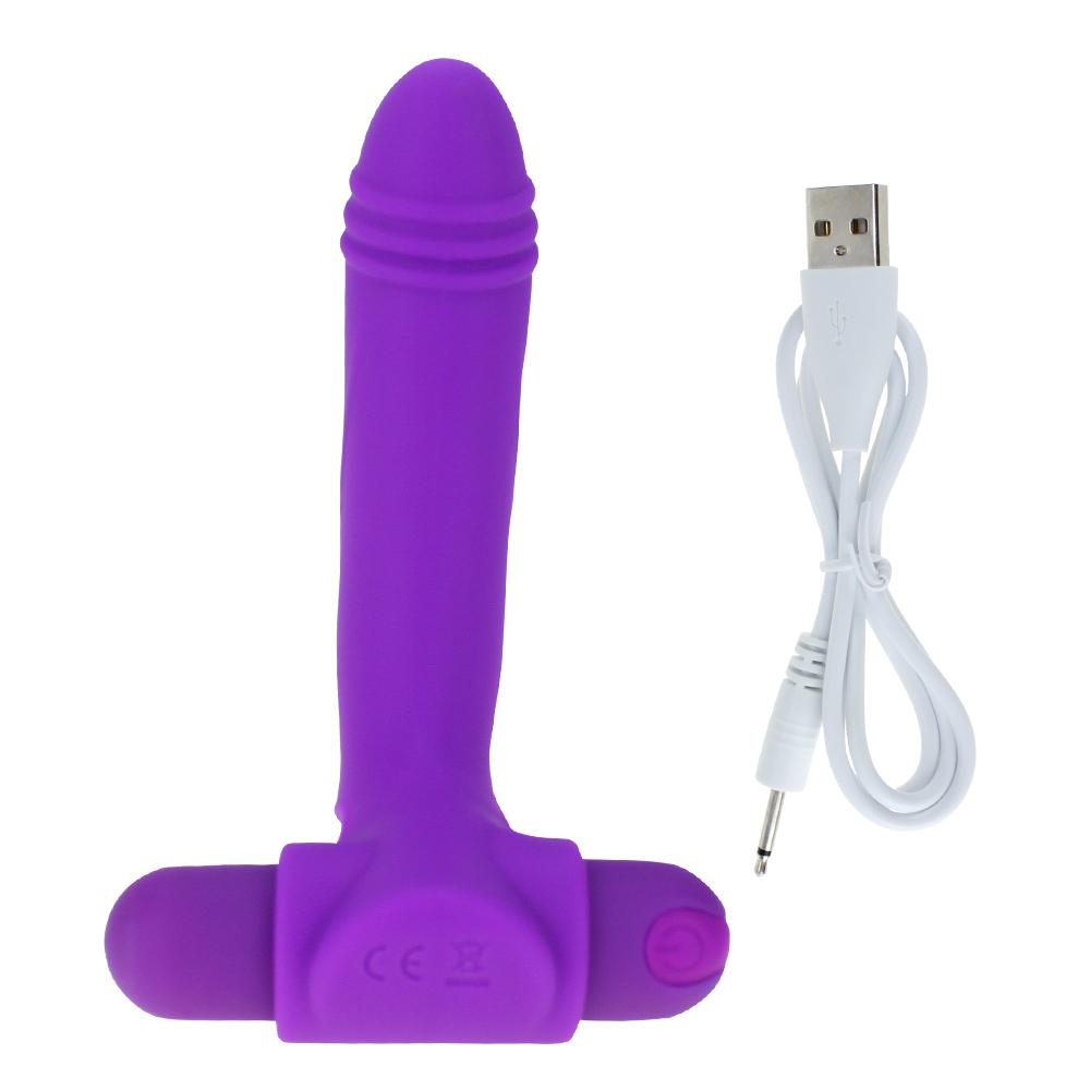 Finger Vibrators Sex Toys For Woman Clitoris Stimulation Brush Vibrating Finger Sleeve G Spot Massage Vibrator Adult Sex Product