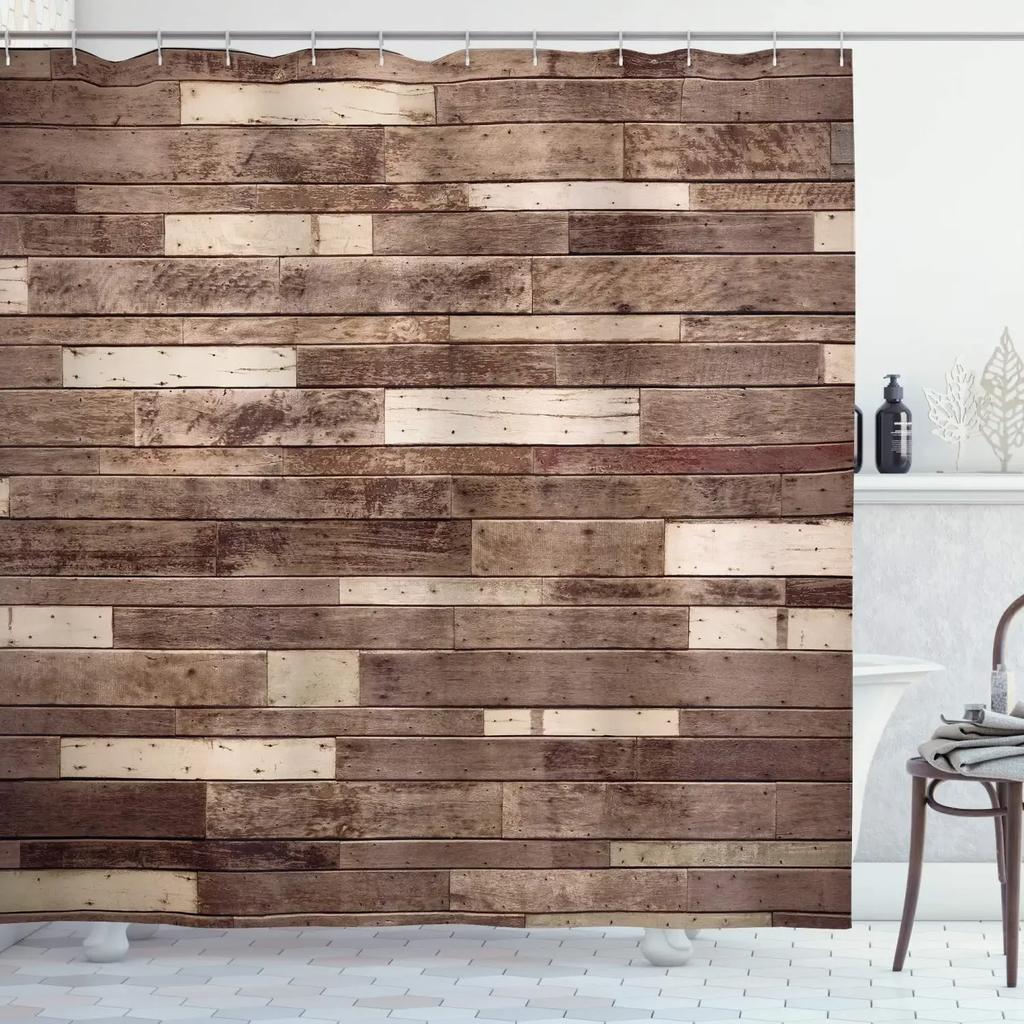 Secret Passage To Magic School Shower Curtain Brick Wall Bathroom Decoration Polyester Waterproof Fabric Bathroom Curtains Sets