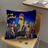 Мультяшный крутой Чехол на подушку The S-Simpsons Полиэстер Подушки для дивана Декоративные декоративные подушки Украшение для дома Наволочка