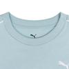Puma Casual Sports Round Neck Pullover Short Sleeve T-Shirt Women Tops Blue 682155-22