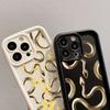 LZ5 Butterfly Black Gold Snake силиконовый чехол для телефона Samsung A15 A35 S24 S23 Ultra S22 S21 Plus S20 FE A05 A54 A55 A53 A14 M15 противоударный задний чехол