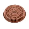 3D круглая форма для шоколадного печенья Oreo, силиконовые формы для печенья с антипригарным покрытием, форма для пудинга, большая форма для выпечки мусса, торта