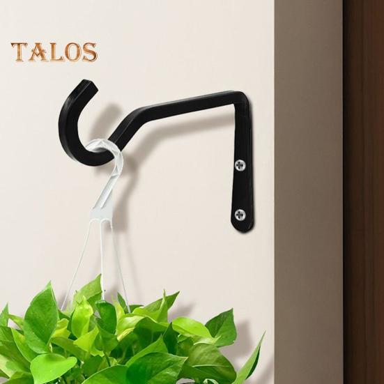 Outdoor Hanging Plant Bracket Plant Hanger Strong Load-bearing Easy To Install S-shaped Bird Feeder Flower Basket Wall Hook