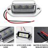 4 Pack LED License Plate Lights - 12V-24V Waterproof, For Truck SUV Trailer RV B