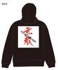 X JAPAN YOSHIKI EXTASY RECORDS "Muteki" CF Hoodie Black "XL