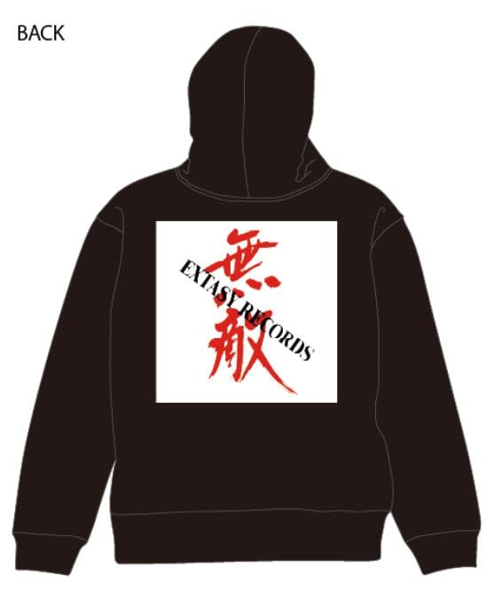 X JAPAN YOSHIKI EXTASY RECORDS "Muteki" CF Hoodie Black "XL
